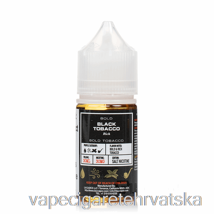 Vape Cigarete Crni Duhan - Bsx Sol Serija - 30ml 30mg